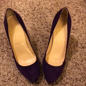 Slightly worn Christian Louboutin Declic 120mm